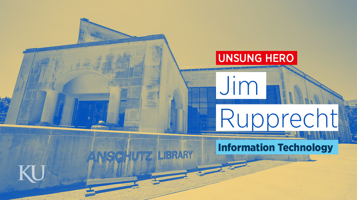 "Jim Rupprecht, unsung hero"