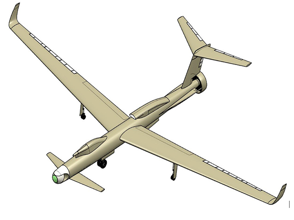 Eight University of Kansas School of Engineering students created a real-world design for this in-flight missile defense system