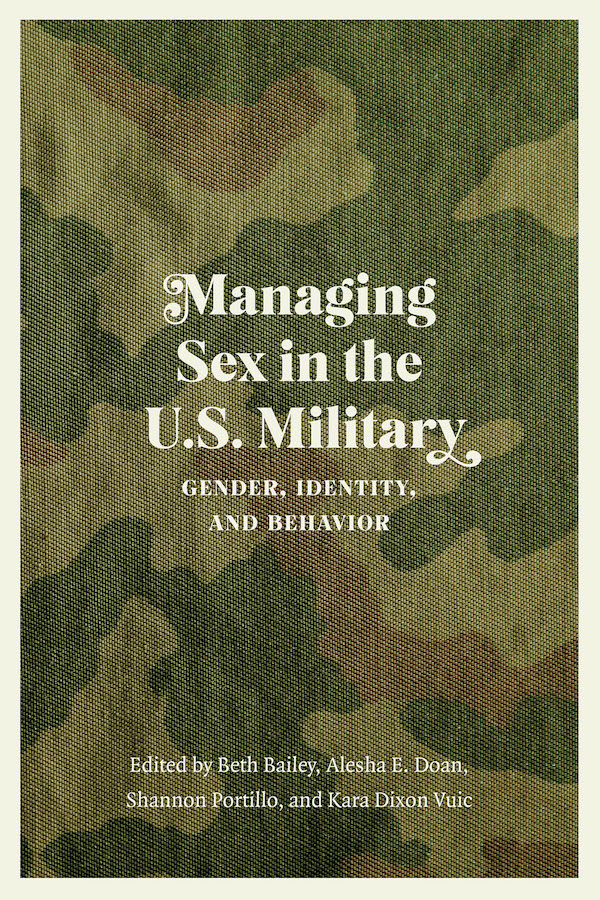 'Managing Sex in the U.S. Military' book cover