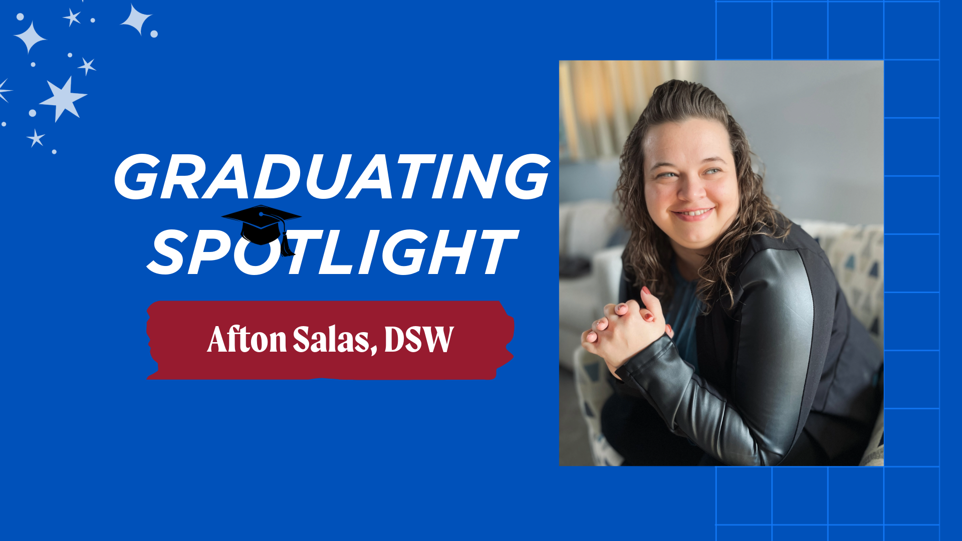 DSW student Afton Salas.