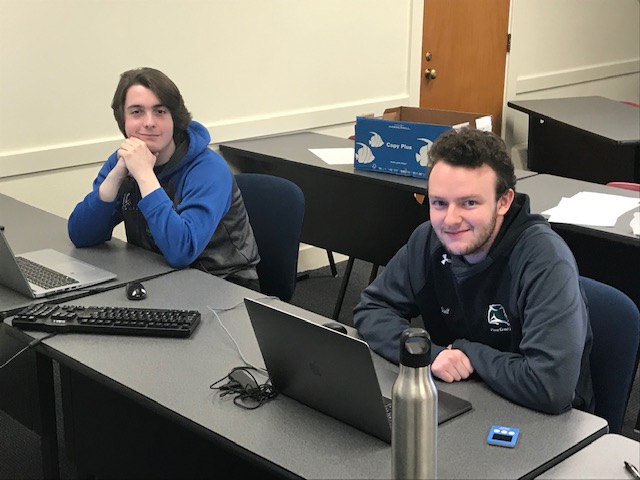 KU Debaters Mickey McMahon and Michael Scott qualified for the 2022 National Debate Tournament.