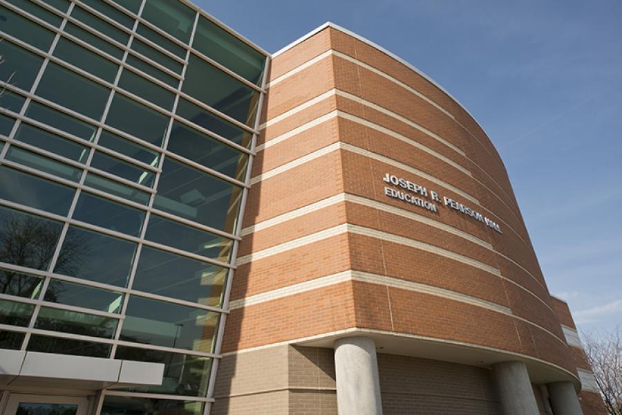 A photo of Joseph R Pearson Hall, home of KU's School of Education and Human Sciences