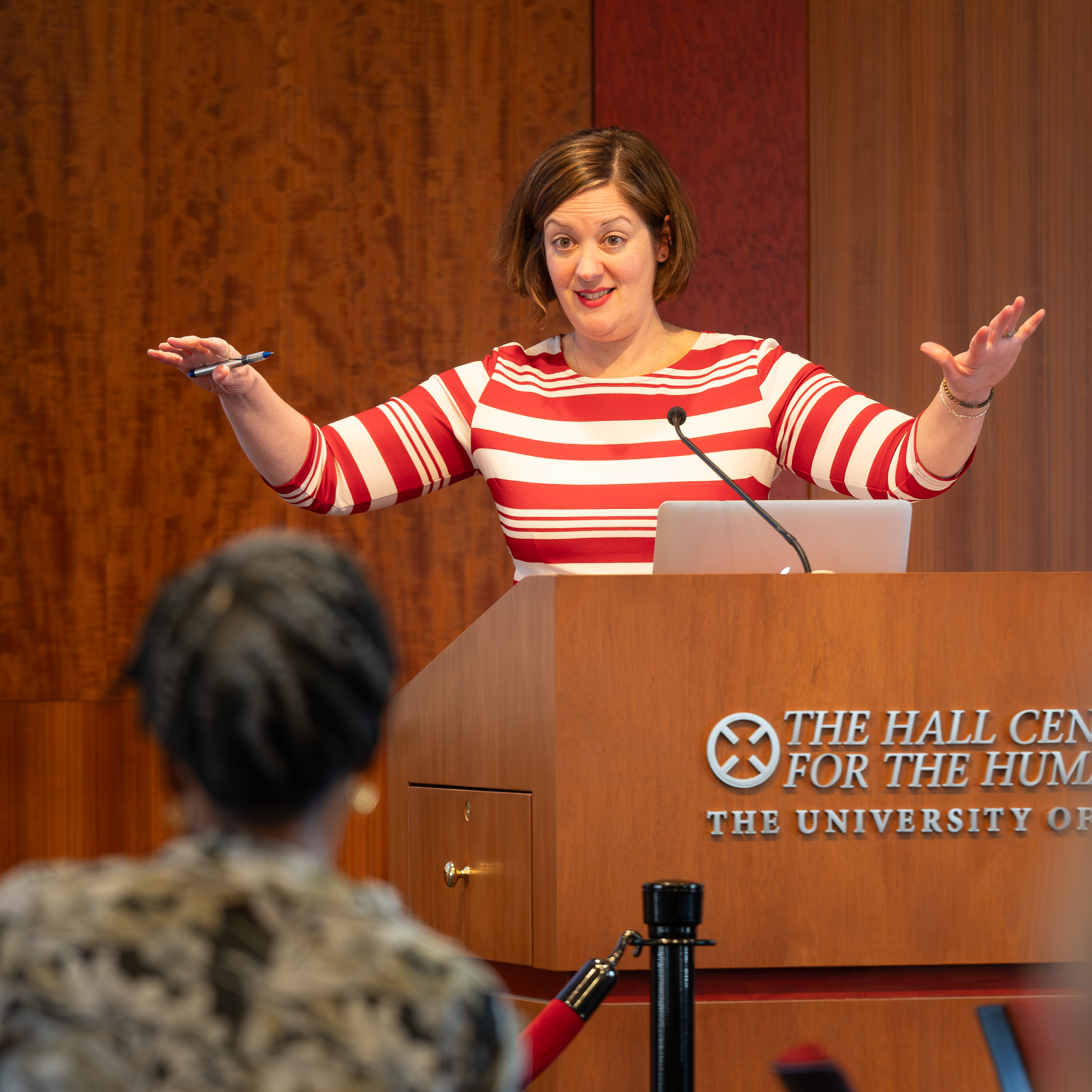 Sheyda Jahanbani at the Hall Center for the Humanities