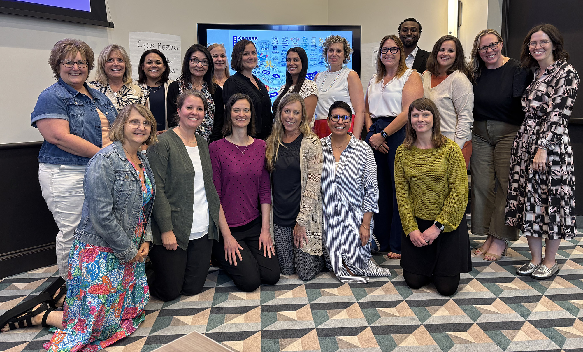 2025-2026 KFF Cohort with members of KFF leadership and CPPR staff
