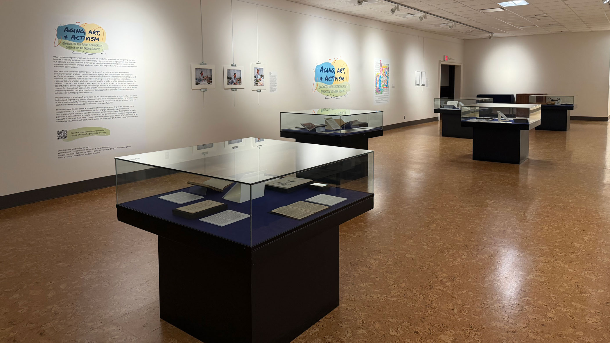 A new exhibit on display in Spencer Research Library