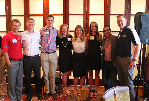 alumni reception at The Grotto Ristorante