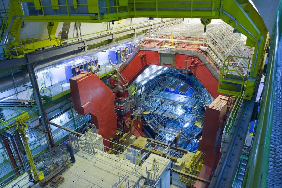 Image of ALICE experiment at Large Hadron Collider
