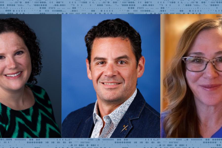 Allison Kirkpatrick, Jonathan Brumberg and Claudia Dozier
