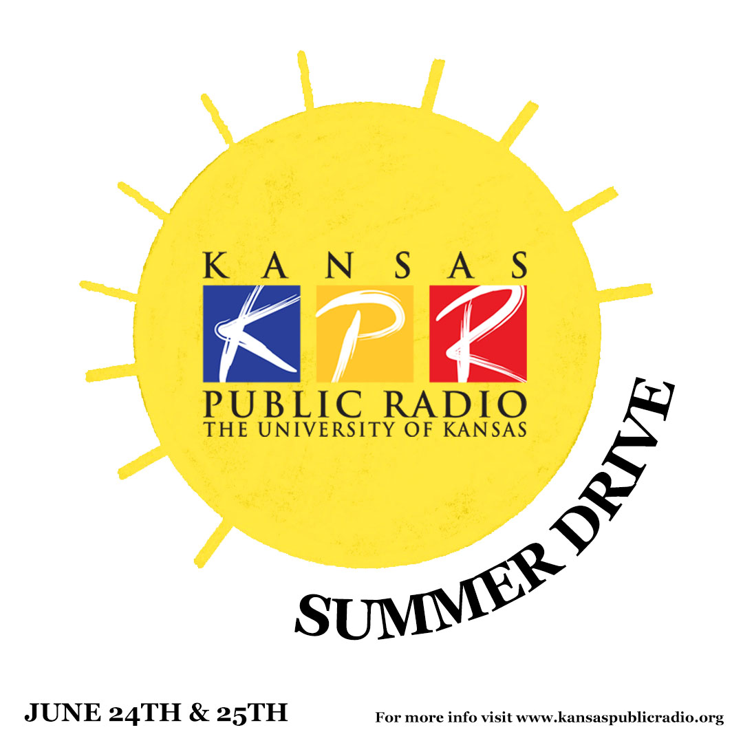 Kansas Public Radio Summer Drive logo