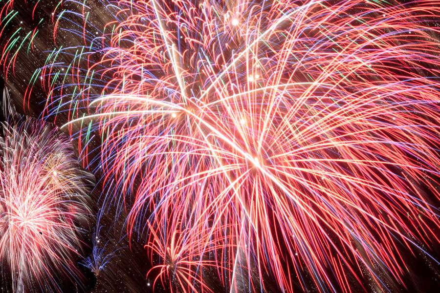 Fireworks display