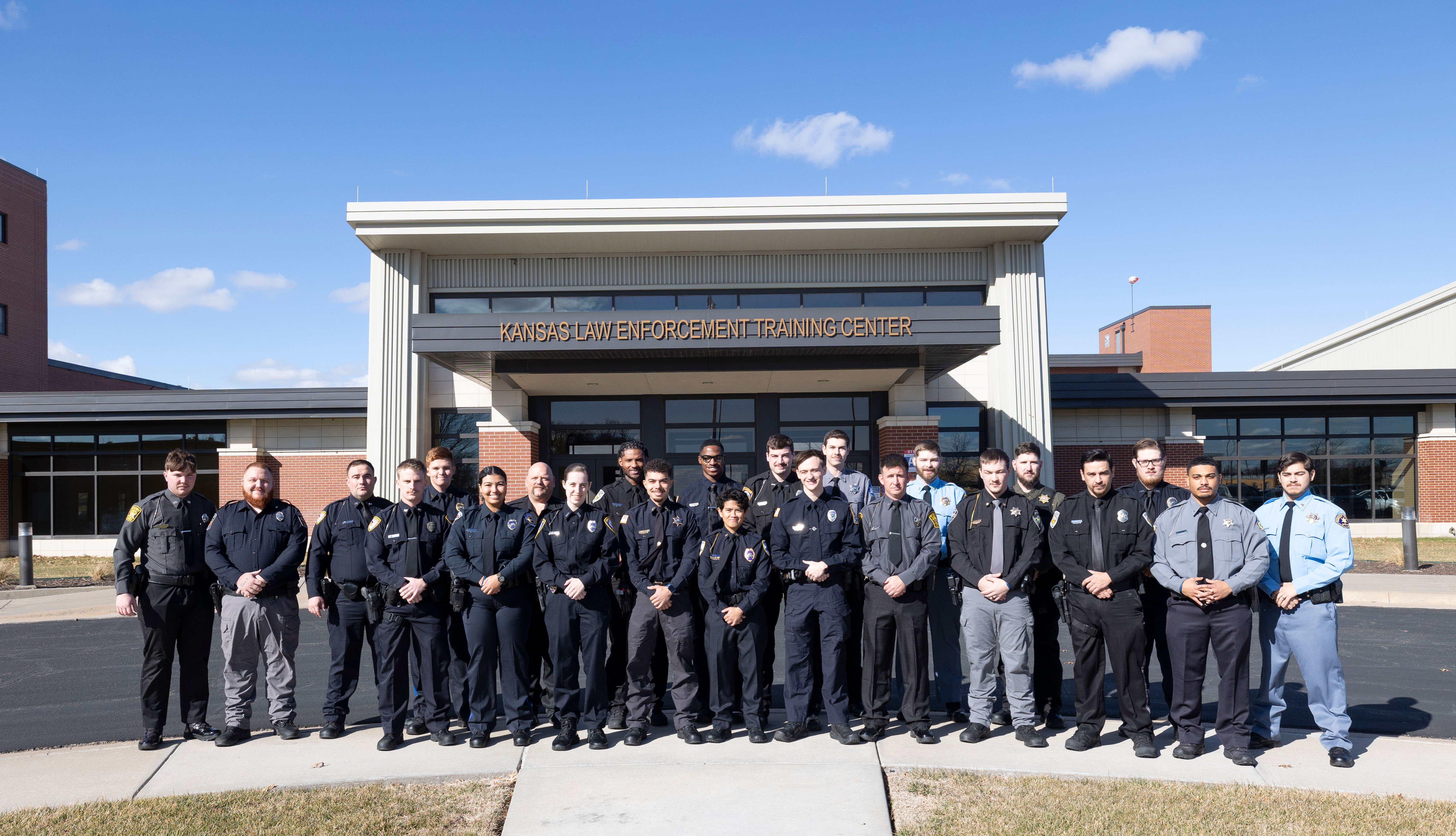 351st Basic Training Class graduates from the Kansas Law Enforcement Training Center
