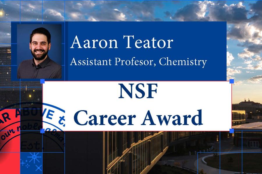 Aaron Teator, NSF Career Award