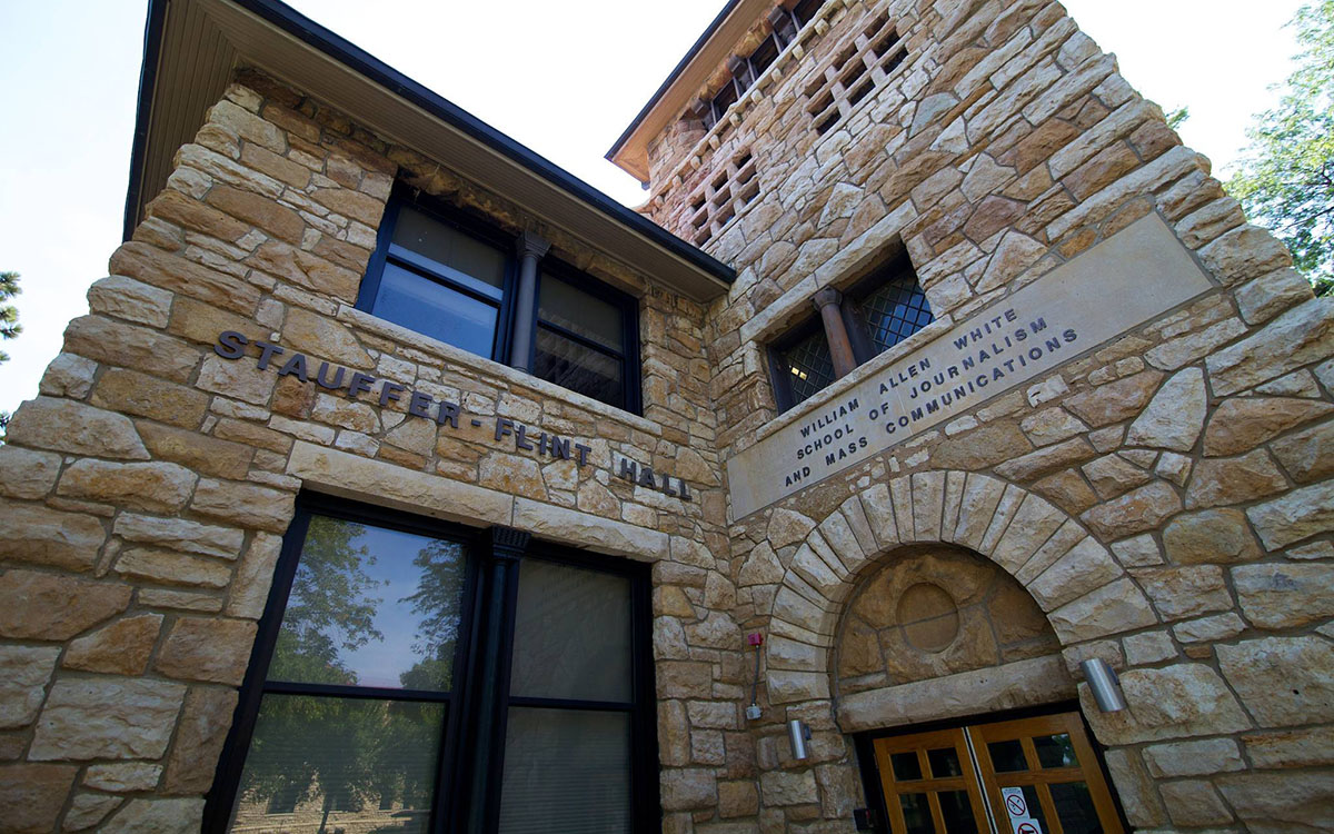 Stauffer-Flint Hall exterior.