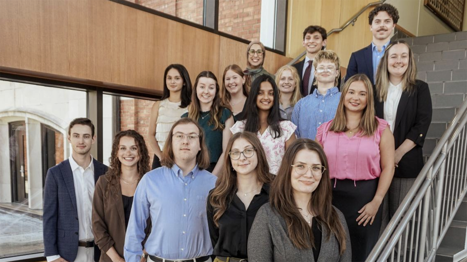 A photo of KU's 2025-26 cohort of Self Memorial Scholars