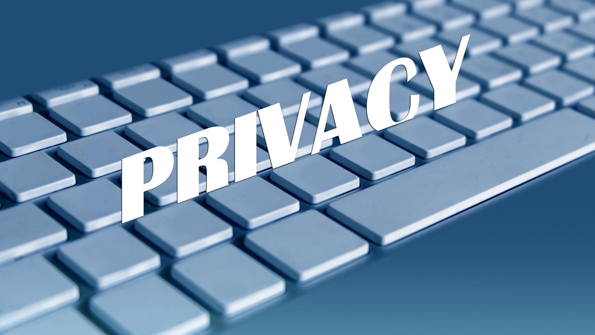 Privacy and keyboard illustration. Credit: Pixabay