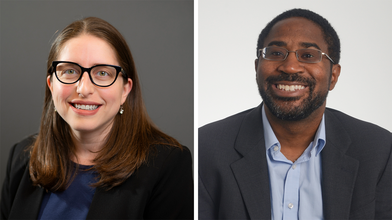 Alyssa Appelman and Steve Bien-Aimé