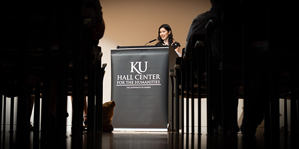 Tracey Lien gave a talk at the Hall Center for the Humanities at the University of Kansas in October 2023.