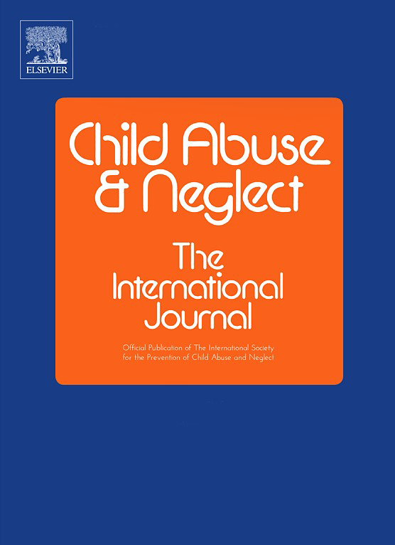 Child Abuse & Neglect The International Journal Cover