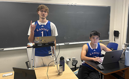 Owen Williams and Zach Willingham.