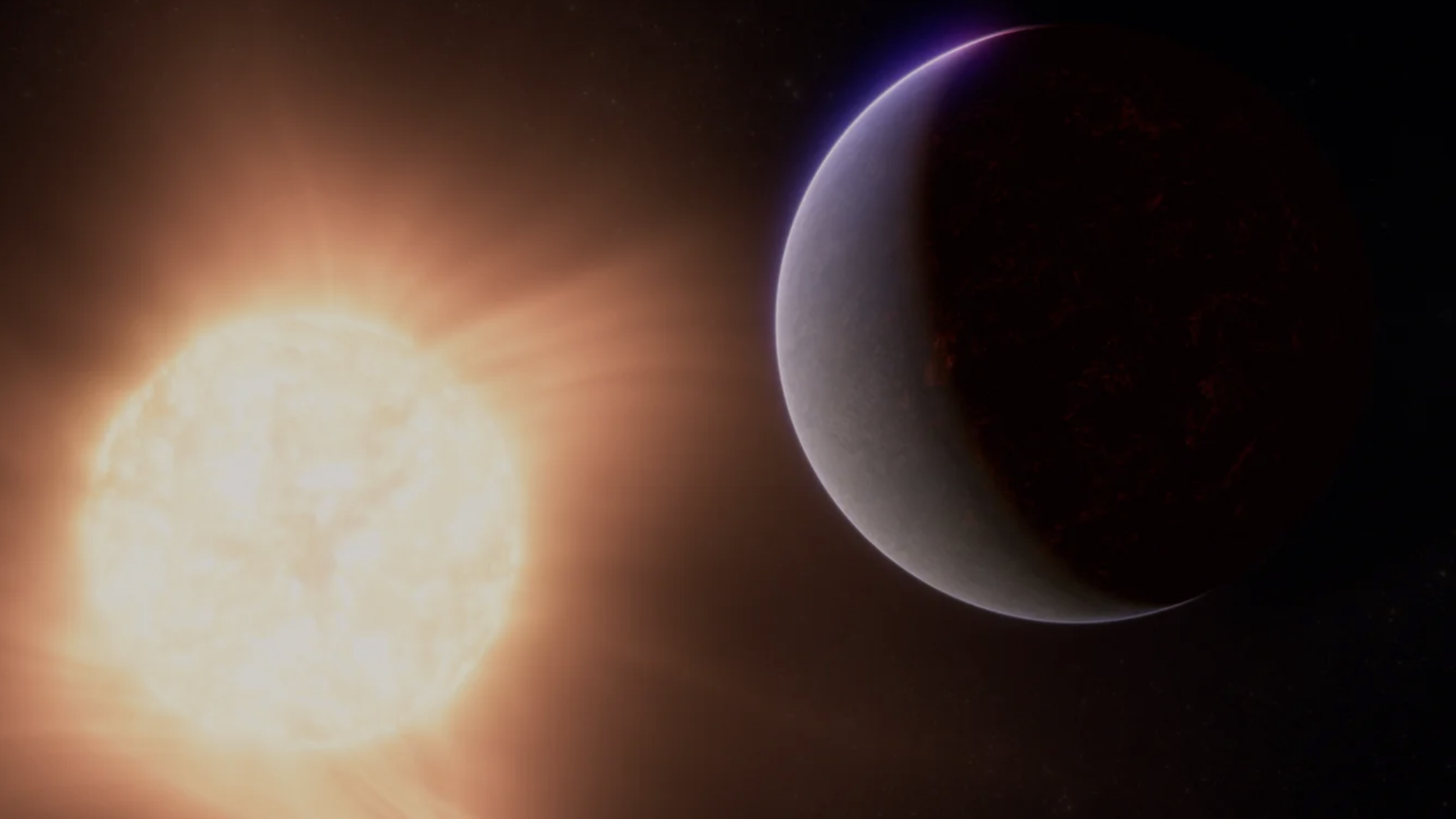 Artist's conception of an Exoplanet Atmosphere