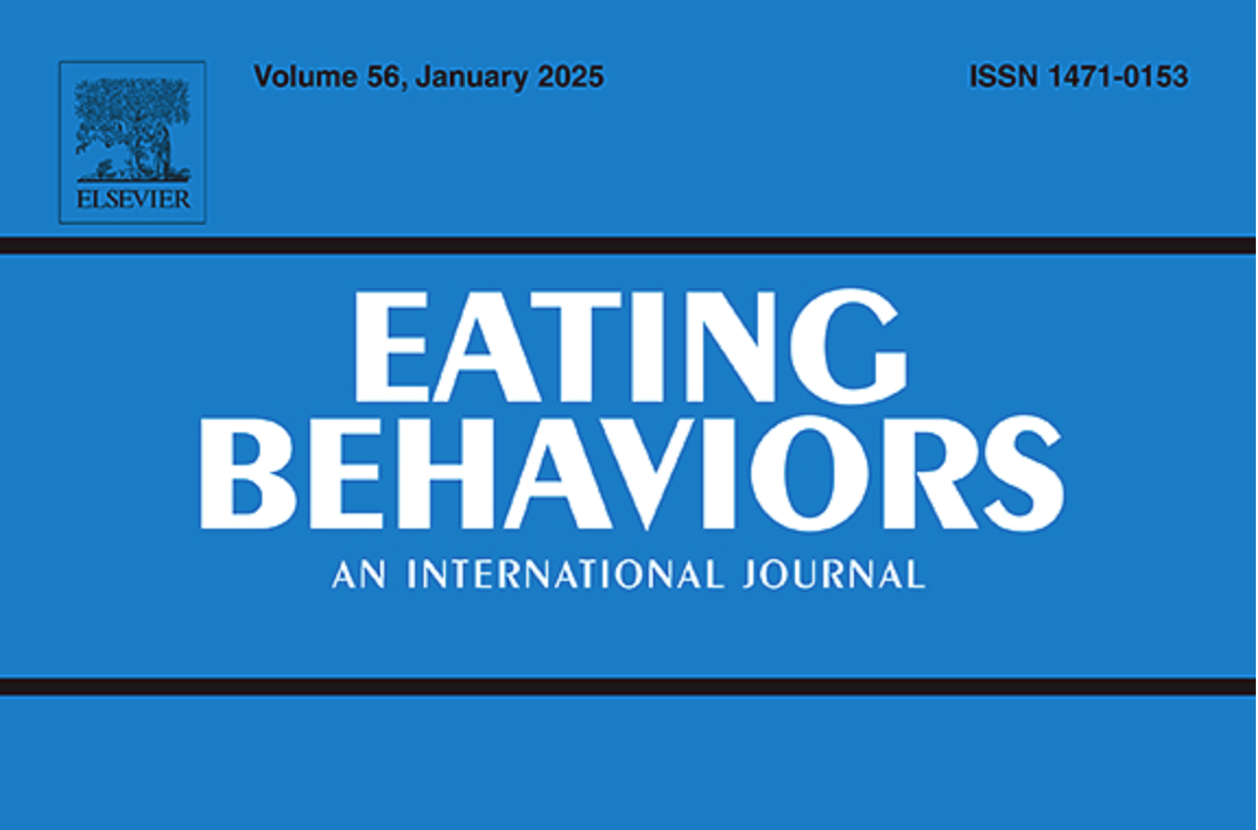 Eating Behaviors journal cover.