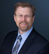 Ric Steele, associate vice provost for graduate studies at the University of Kansas. Professional portrait.