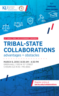 2018 Tribal Law and Government Conference poster