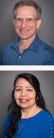 David Volkin and Sangeeta Joshi
