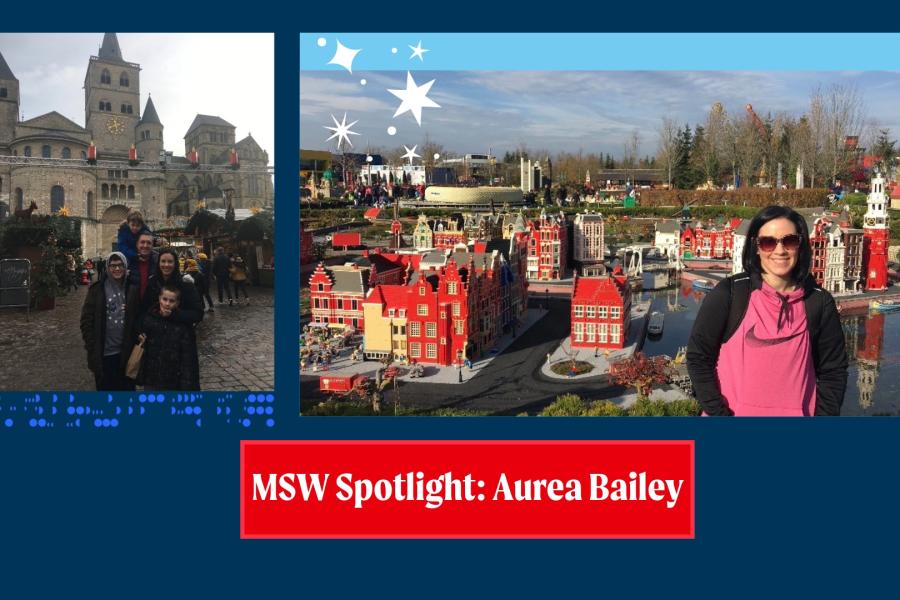 MSW student Aurea Bailey