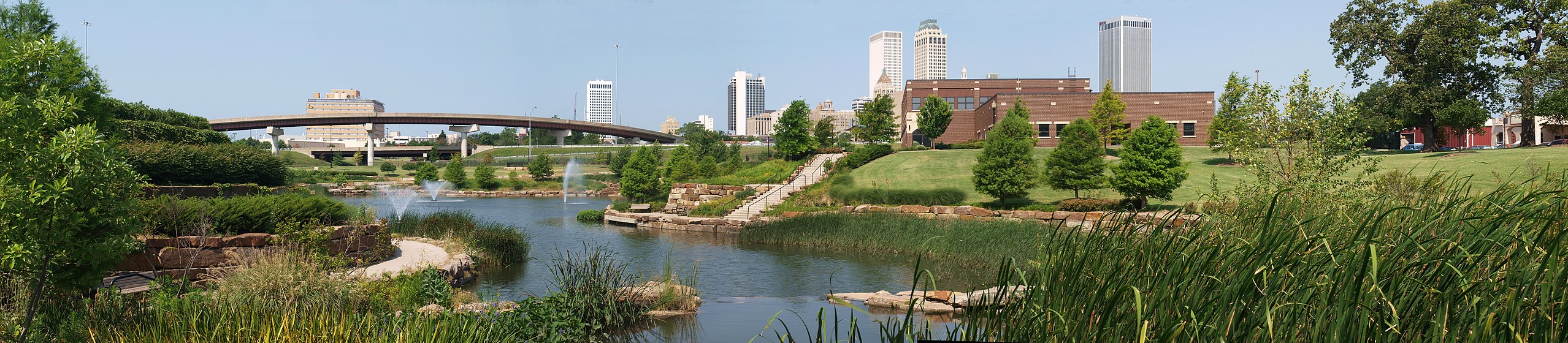 Central Park in Tulsa, Oklahoma. Credit: WikiCommons