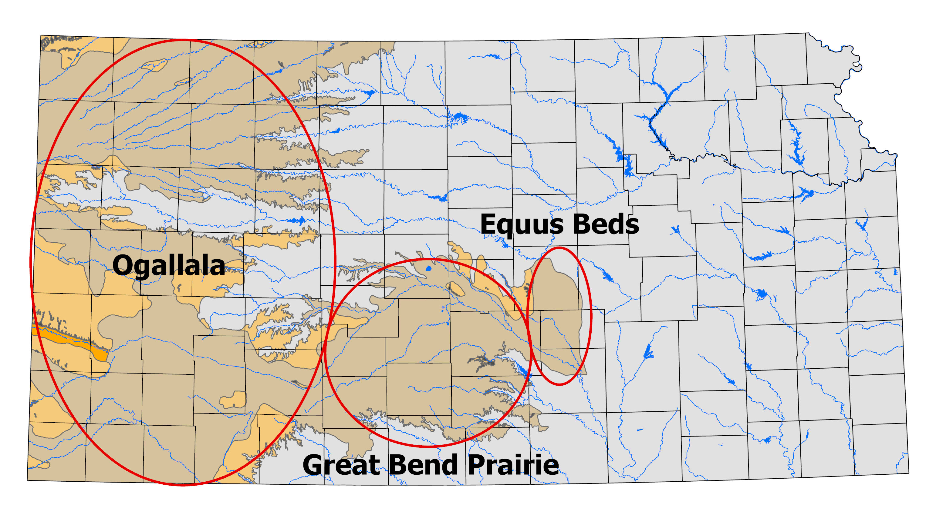 Map: High Plains aquifer region