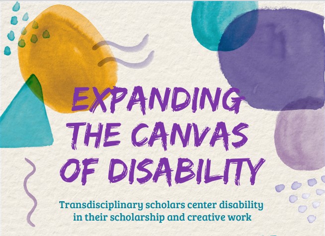 'Expanding the Canvas of Disability' logo