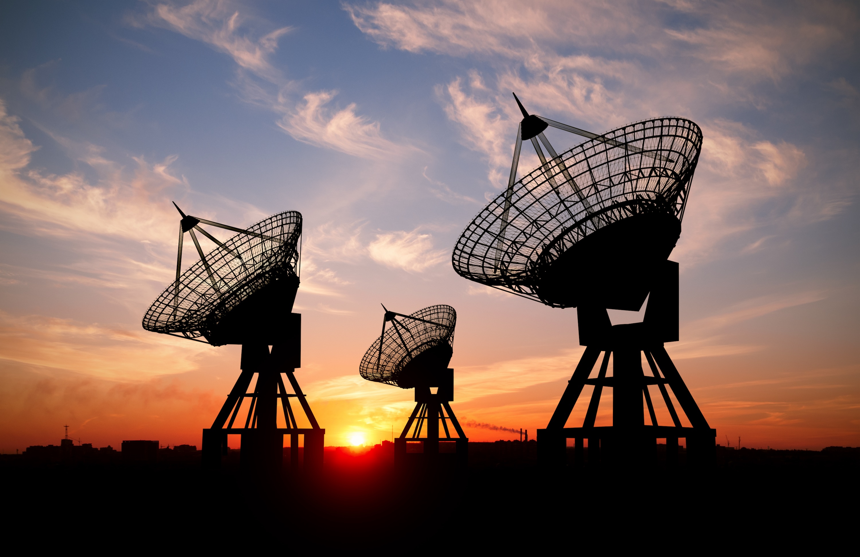 Radar systems watching the sky