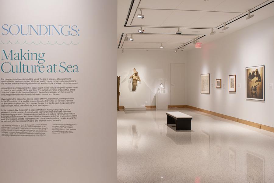 Spencer Museum of Art exhibition ‘Soundings’ lets viewers imagine the ocean