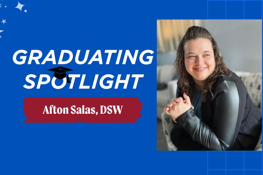 DSW student Afton Salas.