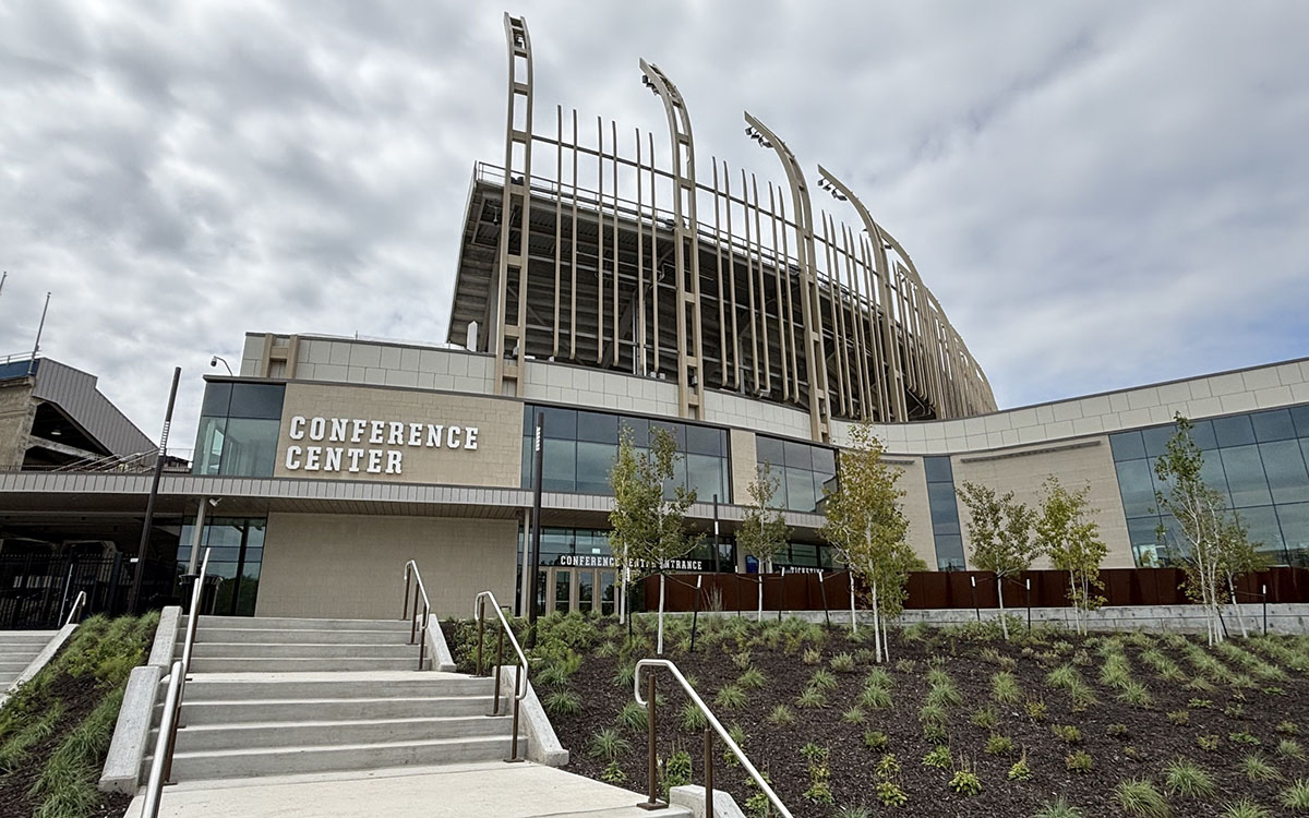 KU Conference Center at David Booth Kansas Memorial Stadium.
