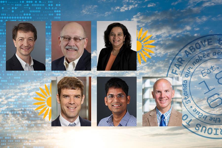 Portraits of 6 recipients of Rock Chalk Ready