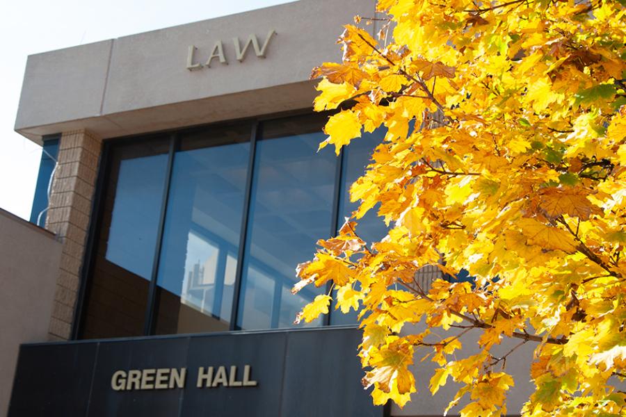 Green Hall, home of the School of of Law at the University of Kansas