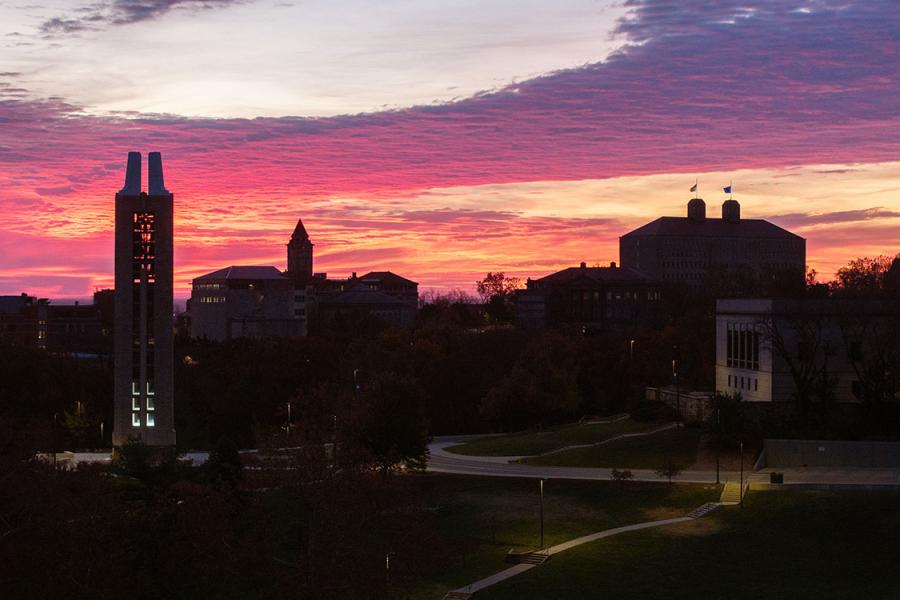 Campus sunrise