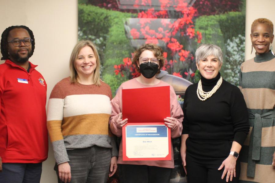 Left to Right: Kevin Joseph, Jacque McKenna, Bee West, Jennifer Wamelink, Tammara Durham
