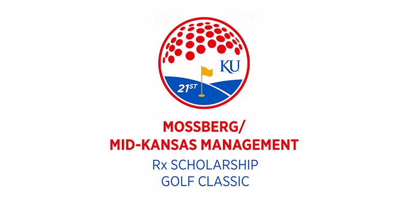 21st Mossberg/Mid-Kansas Pharmacy Management Rx Scholarship Golf Classic logo.