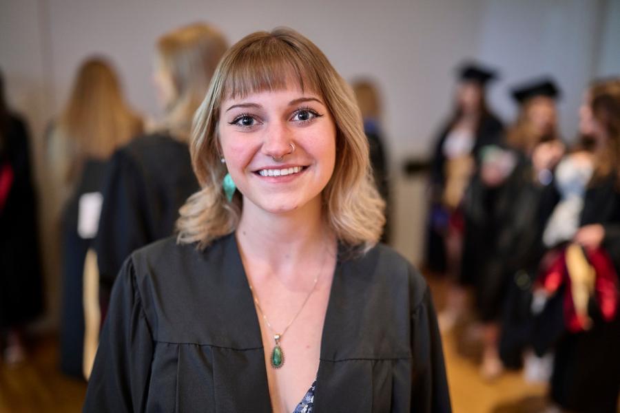 MSW student Eva Markoulatos.
