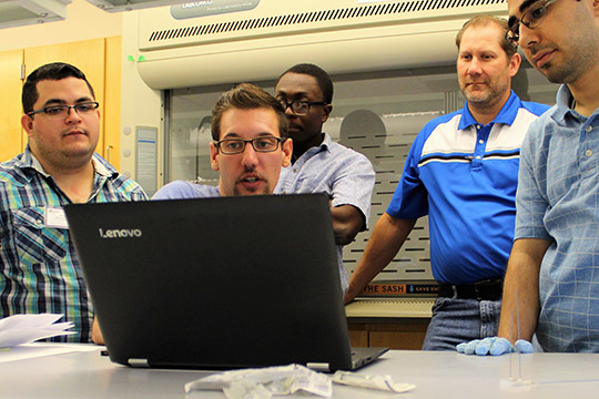 Matt goes over the results of data collected from the experiment.