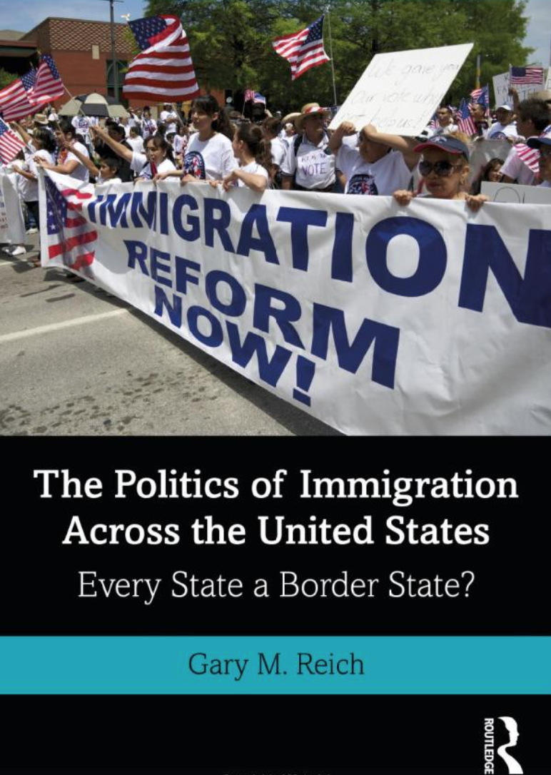 Book cover for "The Politics of Immigration Across the United States"