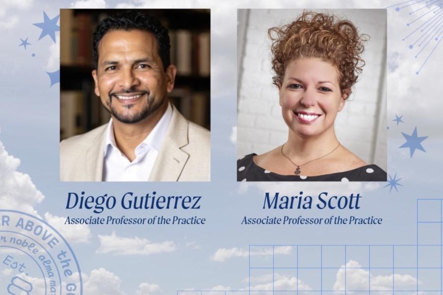 Diego Gutierrez and Maria Scott
