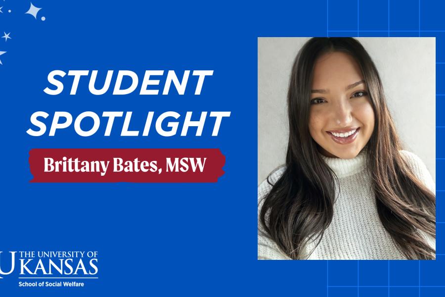 MSW student Brittany Bates
