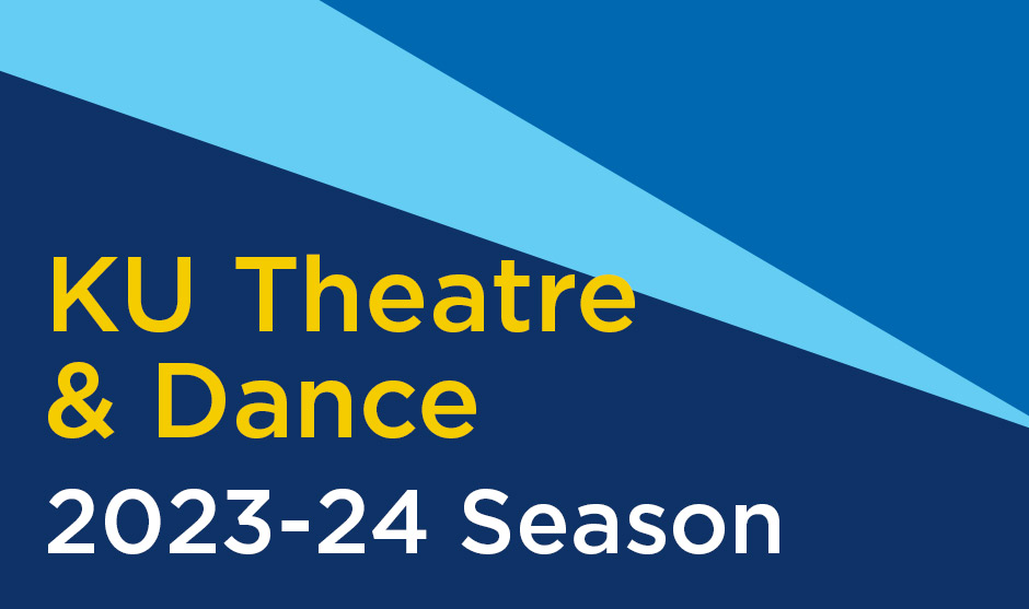 KU Theatre & Dance 2023-24 season logo