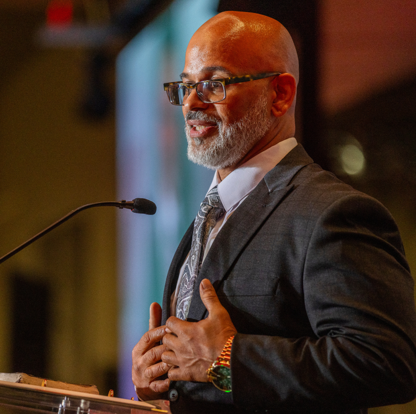 Aaron Smallwood, featured speaker for the University of Kansas School of Education and Human Sciences 2026 Black History Month Celebration.