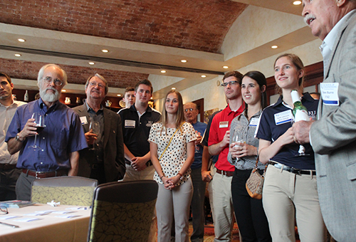 alumni reception at The Grotto Ristorante