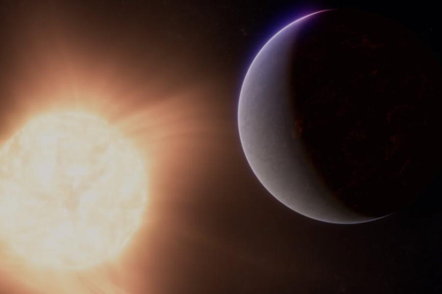 Artist's conception of an Exoplanet Atmosphere